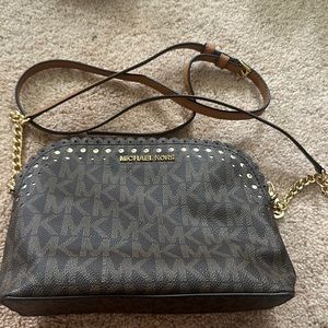 Michael Kors brown cross body